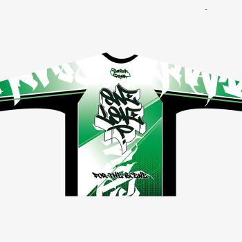 The Message Shirt Verde | Dancewear & Streetwear